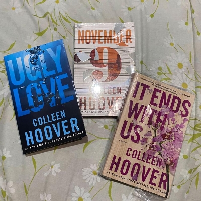 Picture of Colleen Hoover 3 Books Collection Set (November 9, Ugly Love, It Ends with Us)