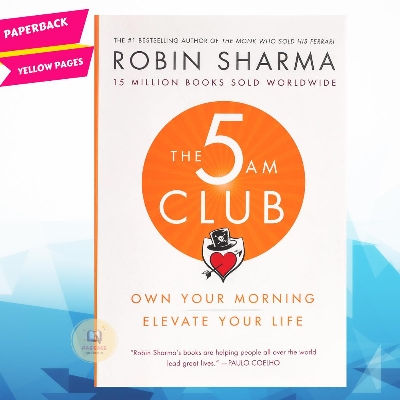 Picture of The 5 AM Club: Own Your Morning. Elevate Your Life by Robin Sharma (Yellowish - Paperback)