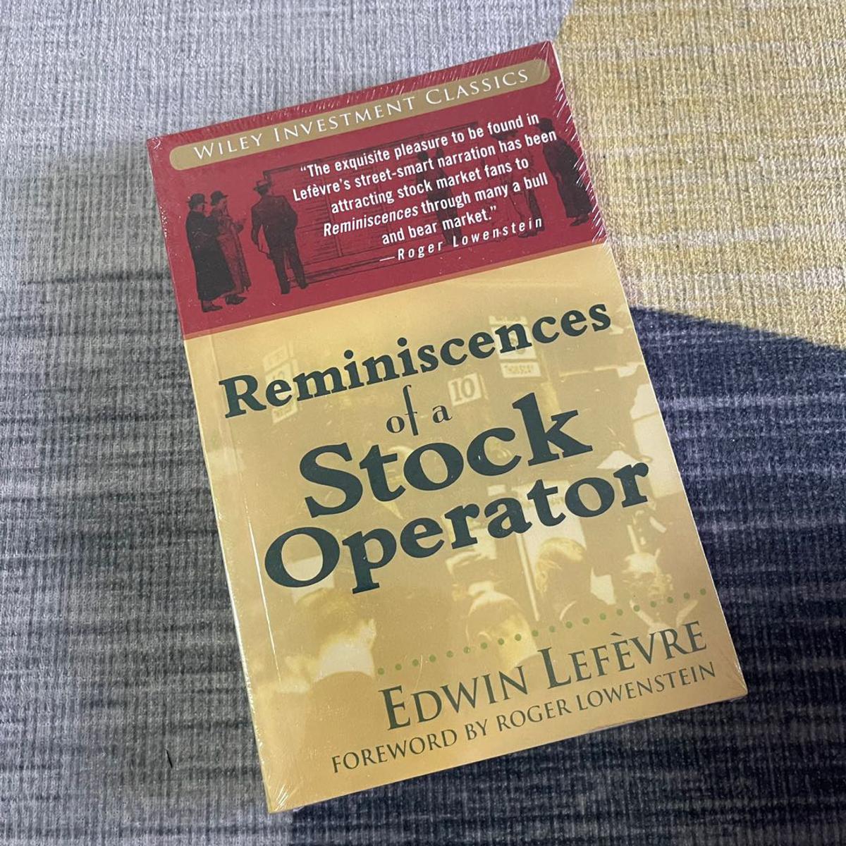 Picture of Reminiscences of a Stock Operator by Edwin Lefevre