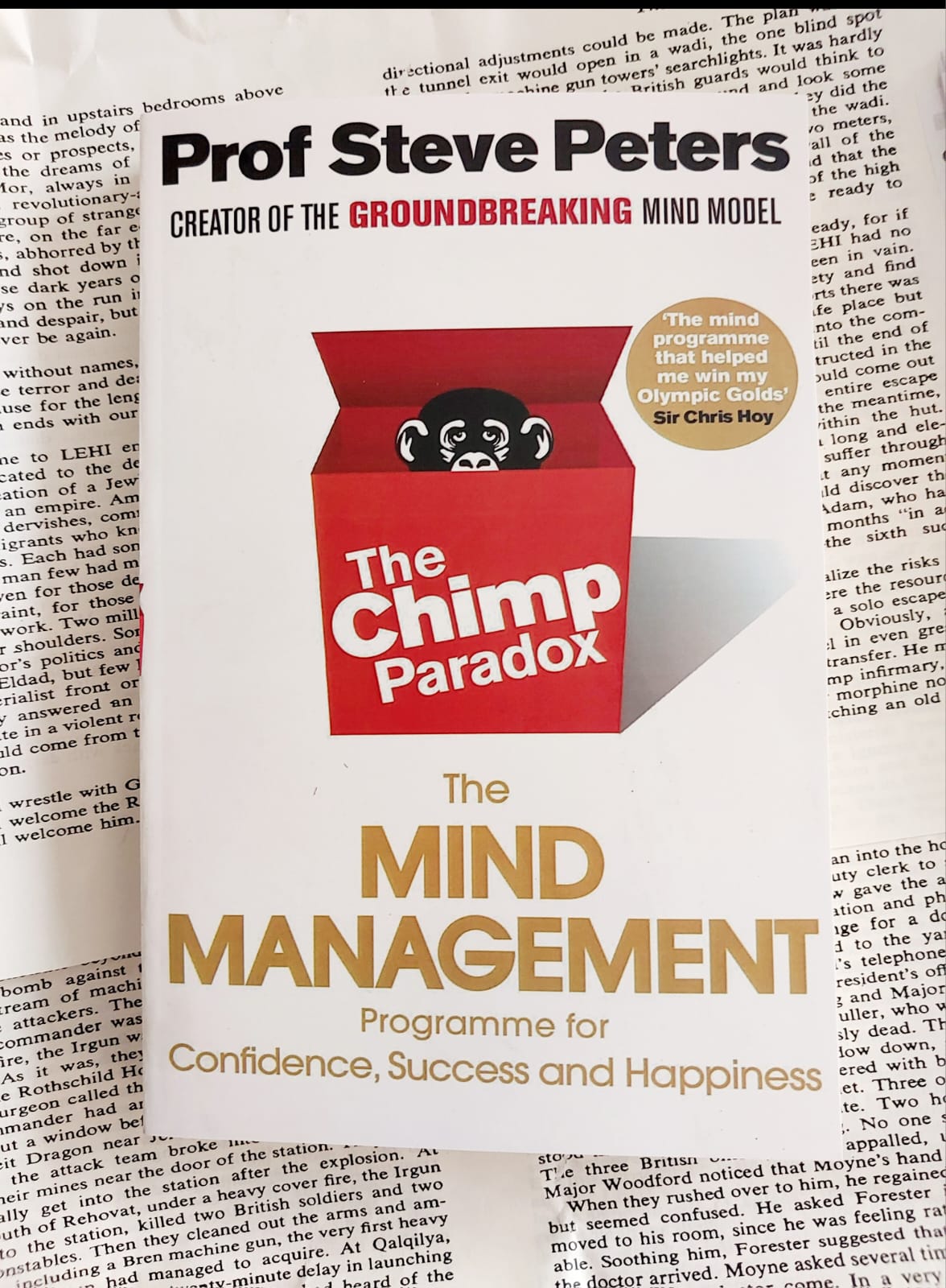 Picture of The Chimp Paradox Book by Dr. Steve Peters