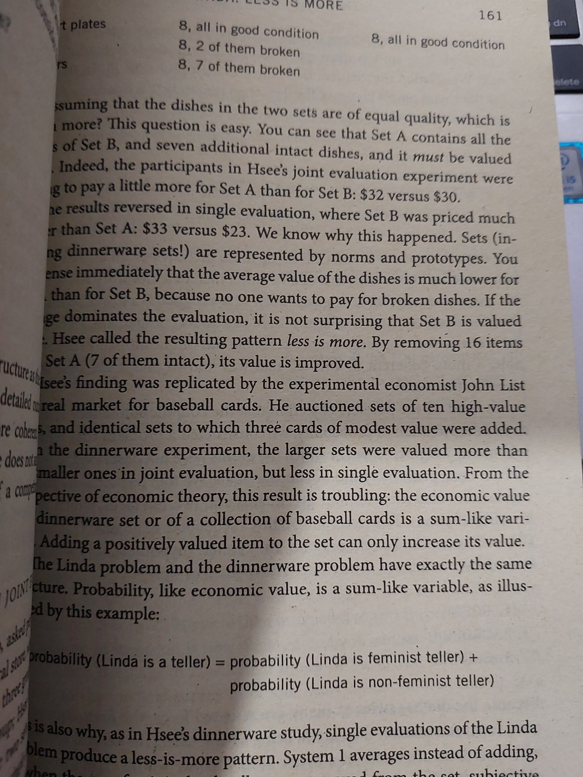 Picture of Thinking, Fast and Slow by Daniel Kahneman (Yellow Page Paperback)
