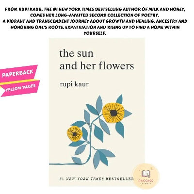 Picture of The Sun and Her Flowers by Rupi Kaur - Yellow - Paperback