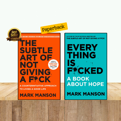 Picture of Mark Manson Combo The Subtle Art of Not Giving A Fck & Everything is Fcked  (Paperback)