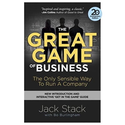 Picture of The Great Game of Business, Expanded and Updated: The Only Sensible Way to Run a Company by Jack Stack