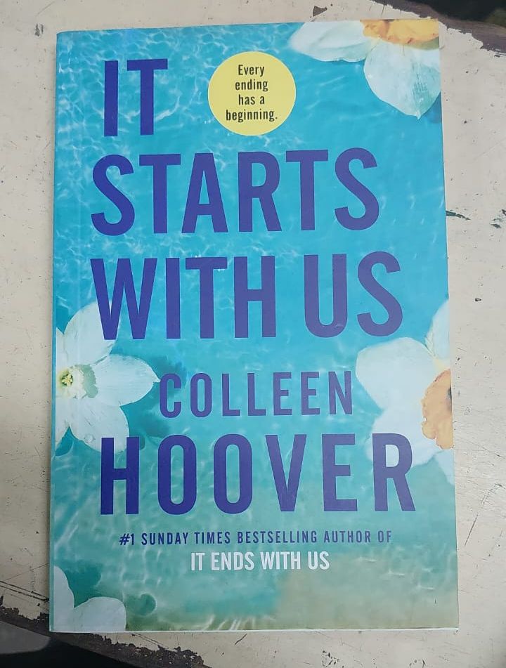 Picture of It Starts With Us by Colleen Hoover (Yellowish - Paperback)