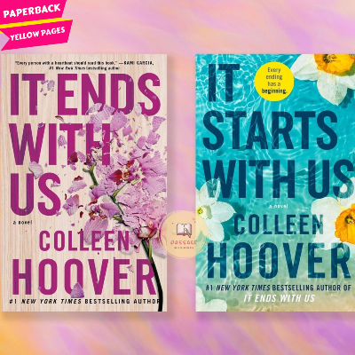 Picture of Colleen Hoover 2 Book set - It Starts with Us+ It Ends With Us (Yellowish - Paperback)