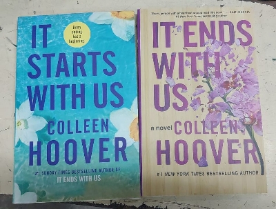 Picture of Colleen Hoover 2 Book set - It Starts with Us+ It Ends With Us (Yellowish - Paperback)