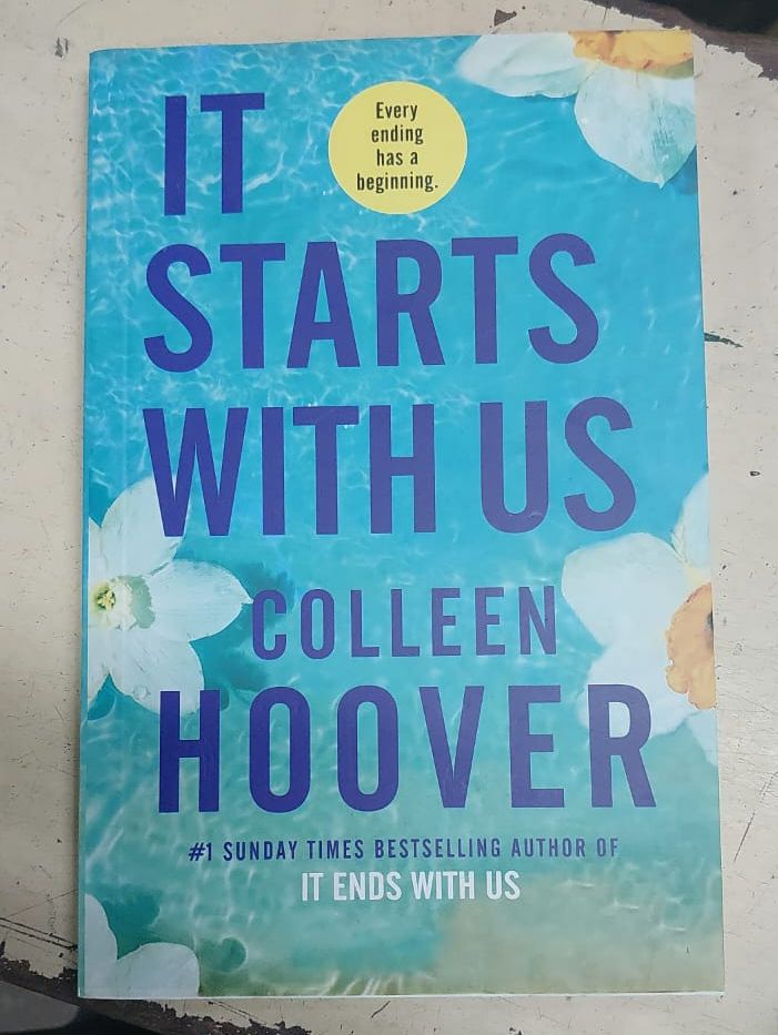 Picture of Colleen Hoover 2 Book set - It Starts with Us+ It Ends With Us (Yellowish - Paperback)