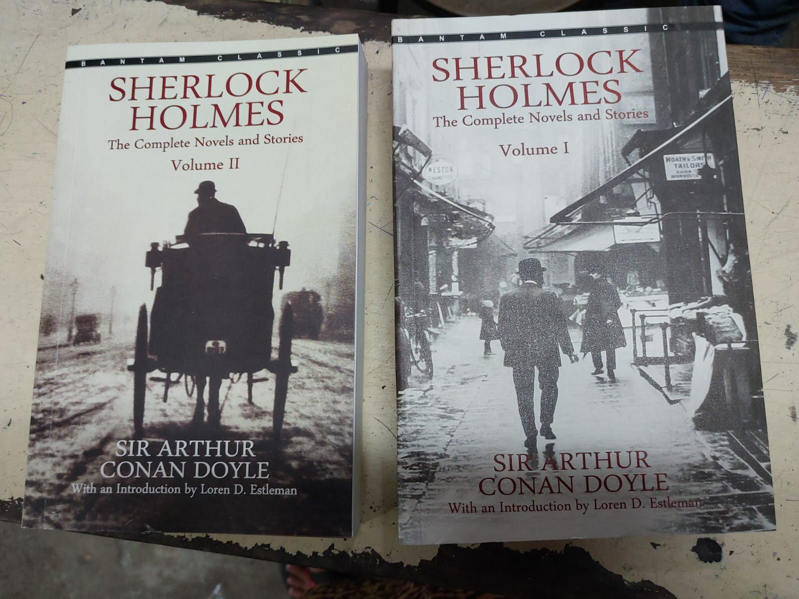 Picture of The Complete Novels of Sherlock Holmes Novel by Arthur Conan Doyle (Volume I & 2 Paperback)