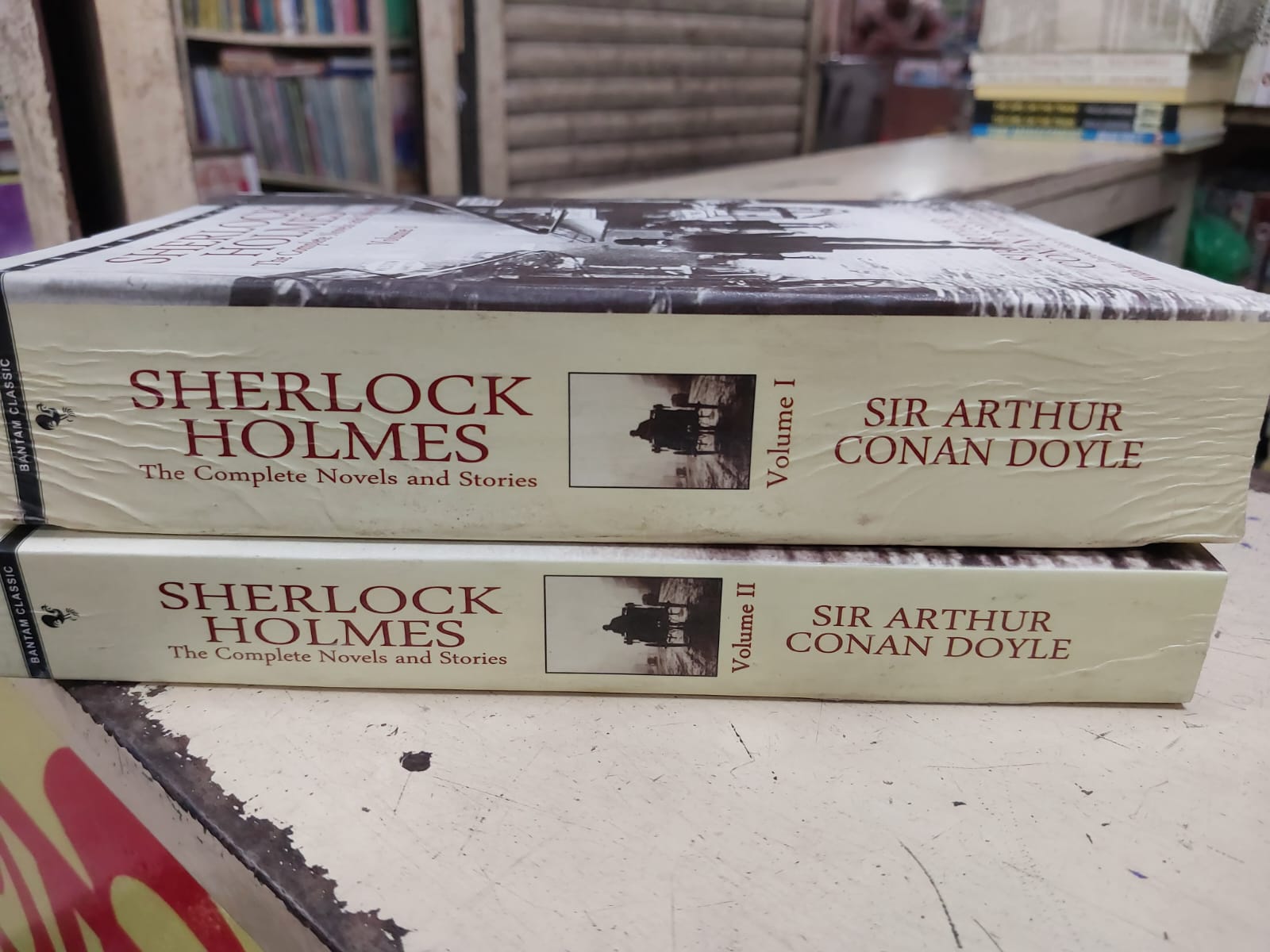 Picture of The Complete Novels of Sherlock Holmes Novel by Arthur Conan Doyle (Volume I & 2 Paperback)