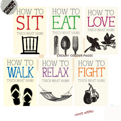Picture of Thich Nhat Hanh Book Series (How to Sit, Eat, Love, Walk, Relax, Fight)