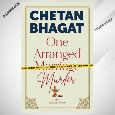 Picture of One Arranged Murder Novel by Chetan Bhagat