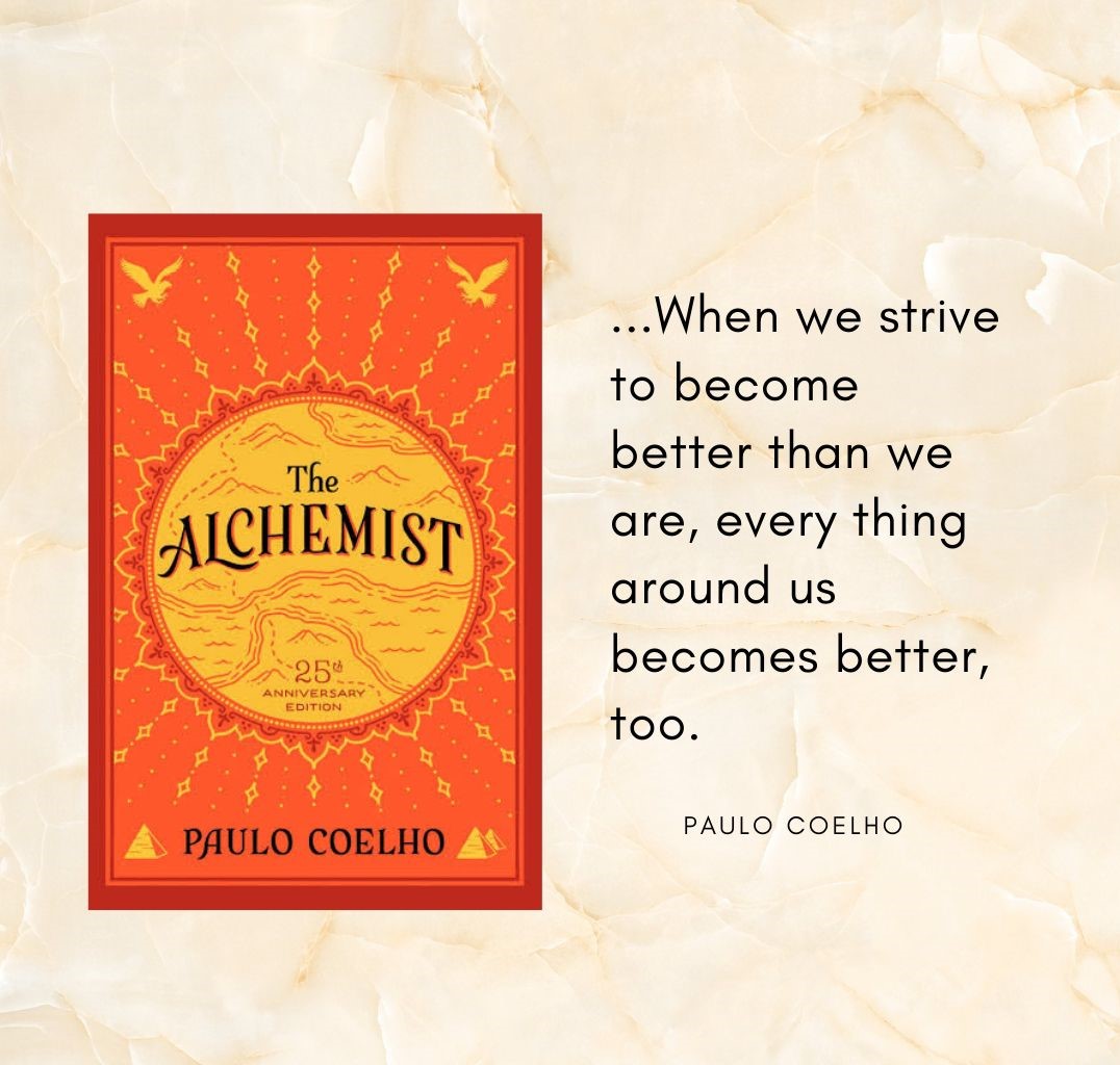 Picture of The Alchemist Novel by Paulo Coelho -Premium Quality -Paperback