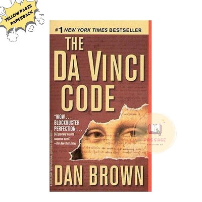 Picture of The Da Vinci Code by Dan Brown (Yellowish  Paperback)