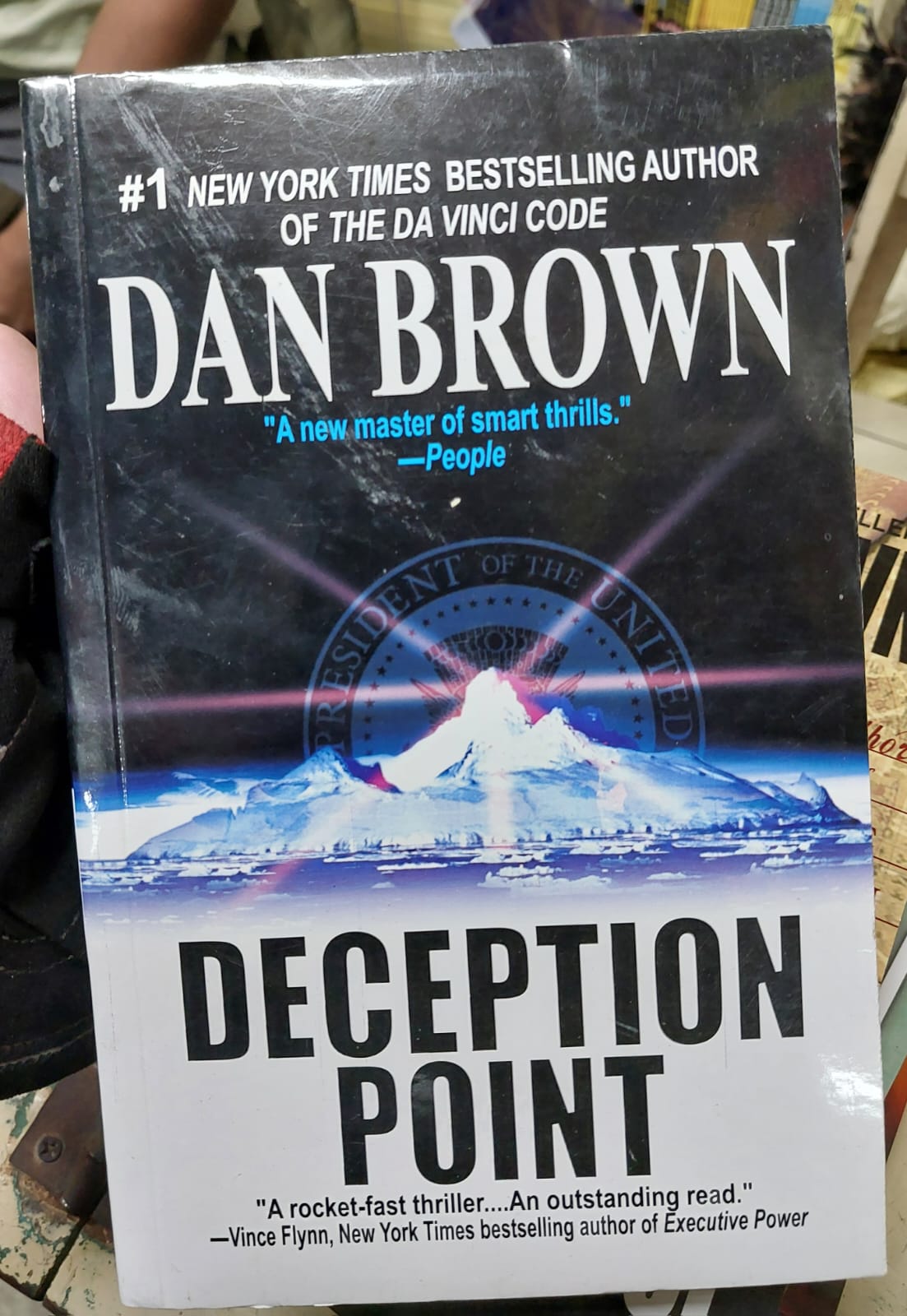 Picture of Deception Point by Dan Brown  (Yellowish - Paperback)