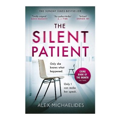 Picture of The Silent Patient Novel by Alex Michaelides  (Paperback)