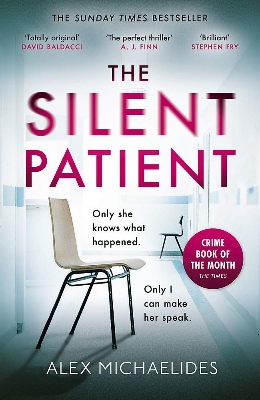 Picture of The Silent Patient Novel by Alex Michaelides  (Paperback)