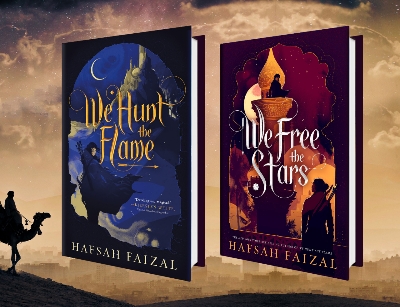 Picture of Sands of Arawiya Series 2 Books Set By Hafsah Faizal (We Hunt the Flame & We Free the Stars) - Premium - Paperback