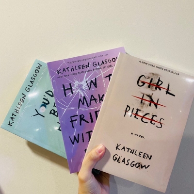 Picture of Kathleen Glasgow Books Set (Girl in Pieces, You'd Be Home Now, How to Make Friends with the Dark)