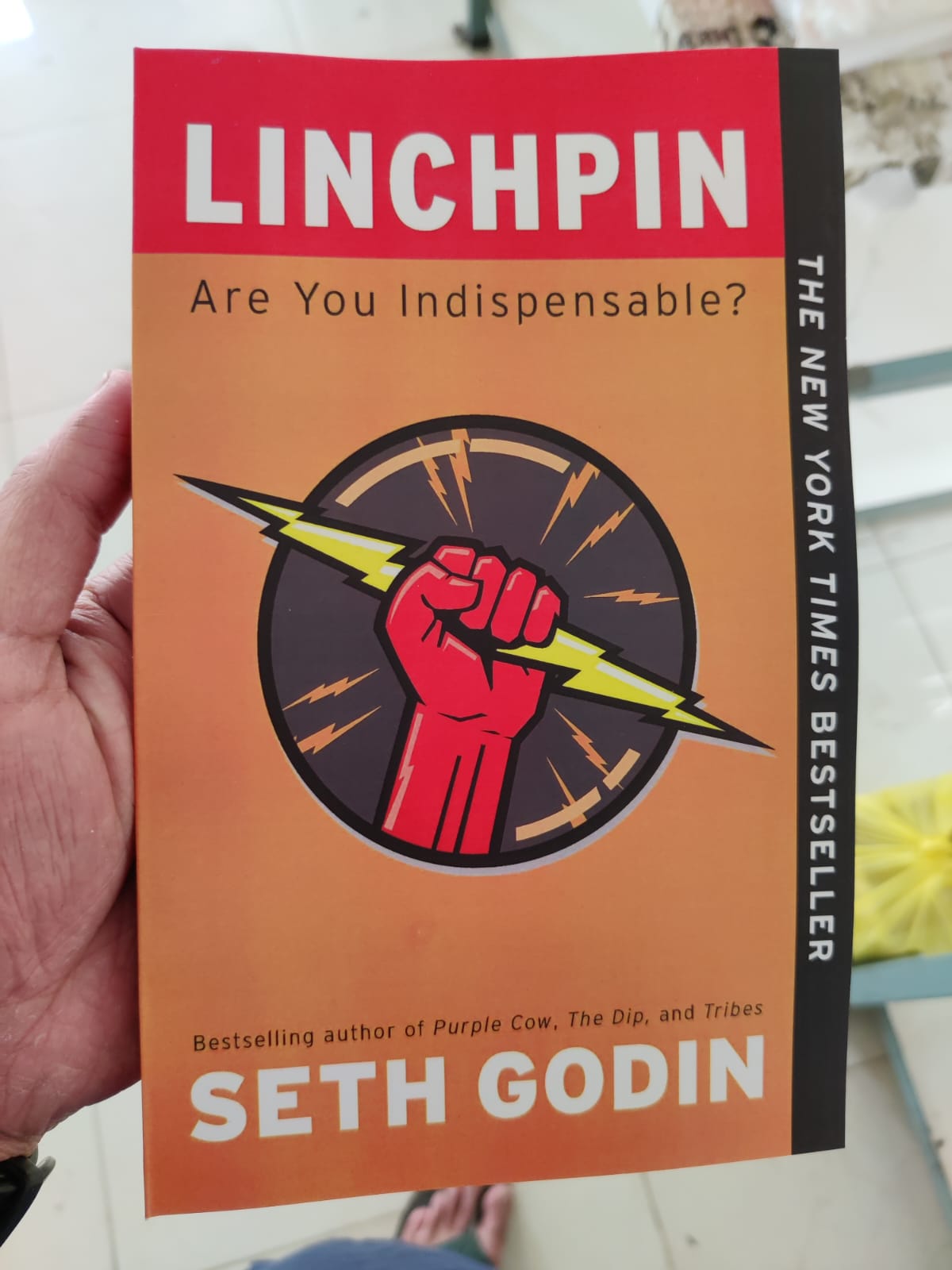 Picture of Linchpin: Are You Indispensable by Seth Godin - Paperback