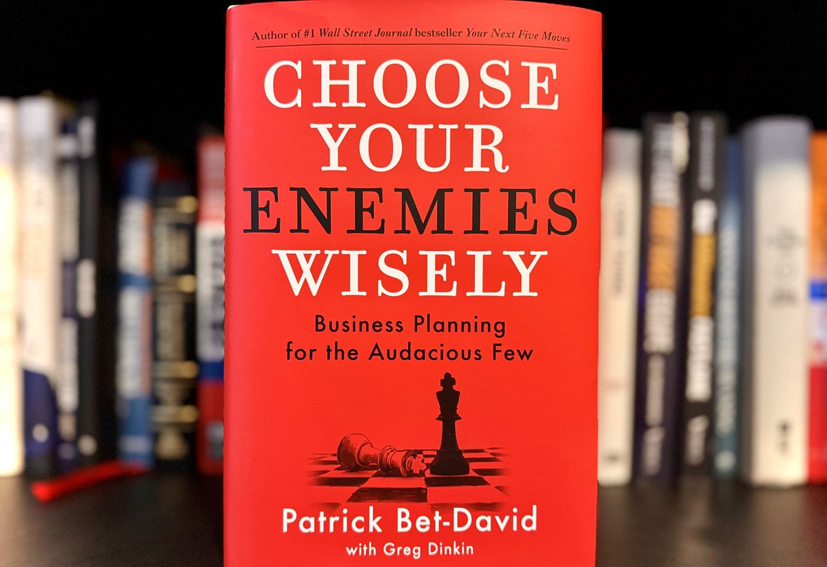 Picture of Choose Your Enemies Wisely: Business Planning for the Audacious Few by Patrick Bet-David - Paperback