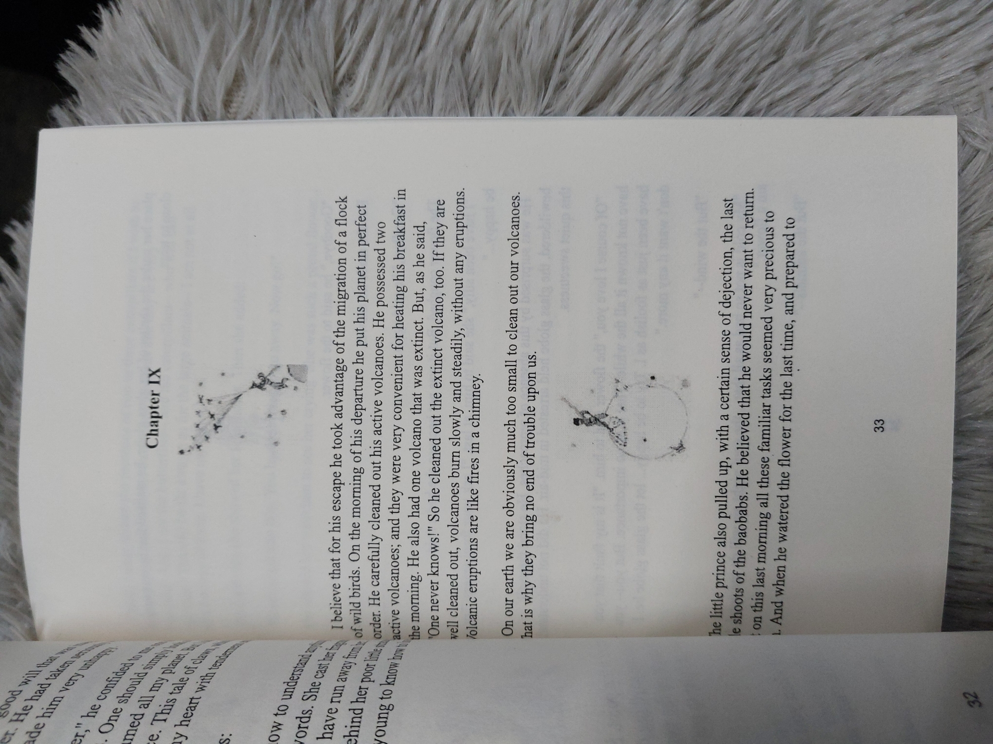 Picture of The Little Prince by Antoine de Saint-Exupéry  (Paperback Black & White Print)