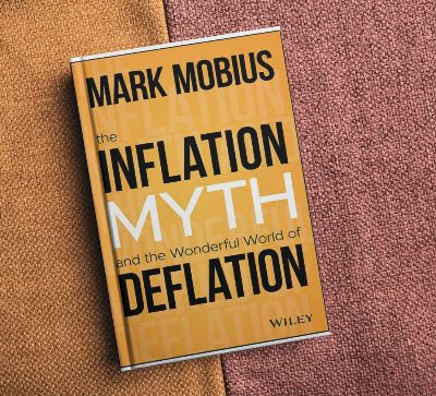 Picture of The Inflation Myth and the Wonderful World of Deflation by Mark Mobius