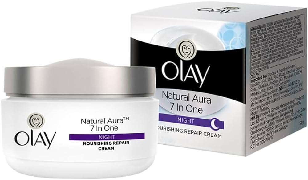 Picture of International Thailand product skin care natural aura Night cream used for male female - 50 gm