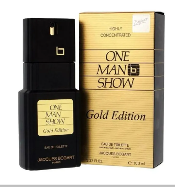 Picture of International France product Body perfume party scent Jacques bogart One man show Gold edition perfume for male - 100 ml