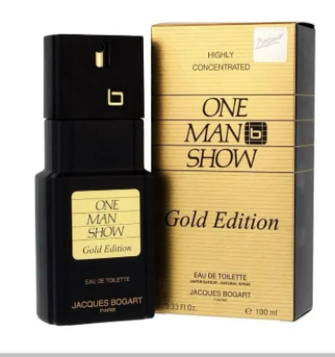Picture of International France product Body perfume party scent Jacques bogart One man show Gold edition perfume for male - 100 ml