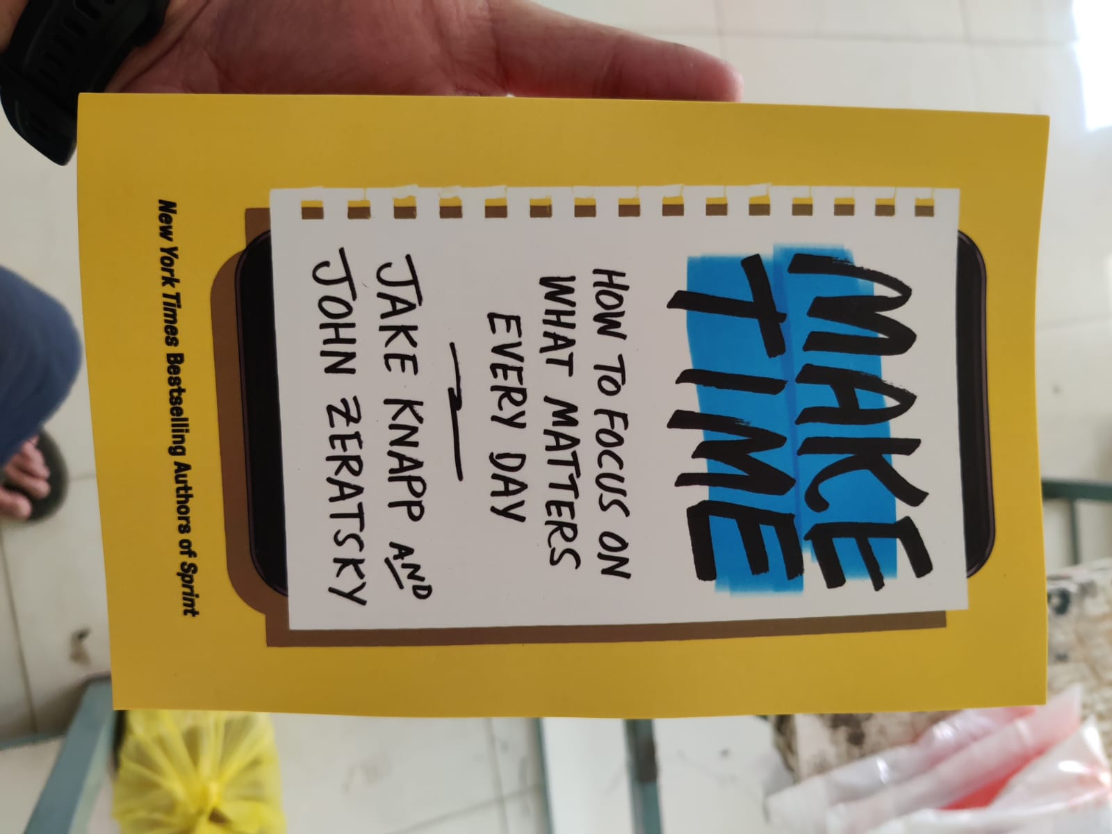Picture of Make Time: How to Focus on What Matters Every Day by Jake Knapp and John Zeratsky - Paperback