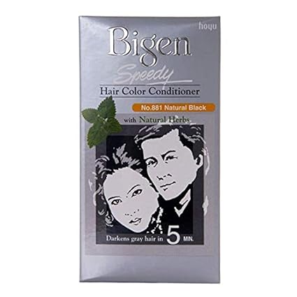 Picture of BIGEN SPEEDY HAIR COLOR CONDITIONER 881 NATURAL BLACK