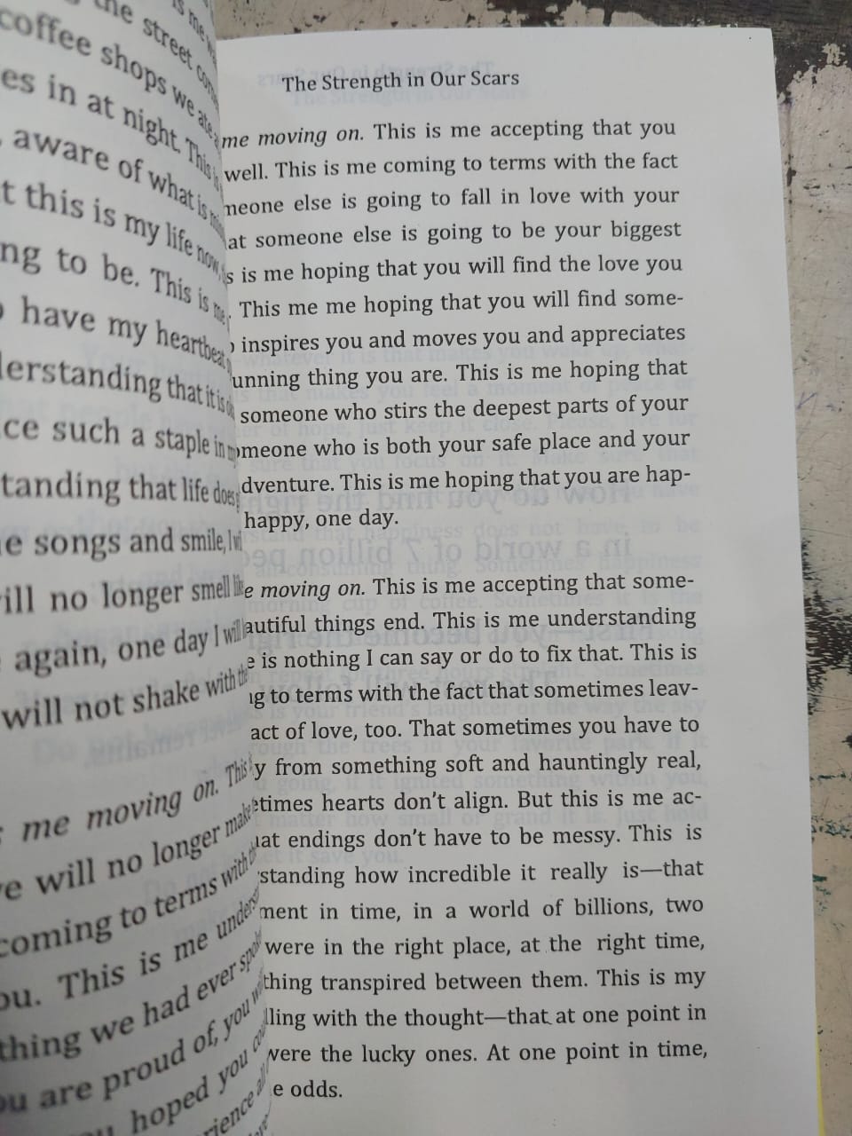 Picture of The Strength In Our Scars by Bianca Sparacino (Paperback)