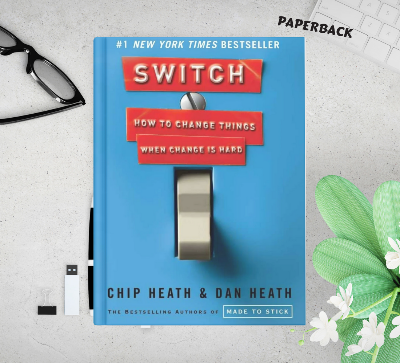 Picture of Switch: How to Change Things When Change Is Hard by Chip Heath and Dan Heath - Paperback