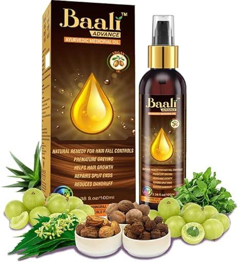 Picture of img Baali Ayurvedic Herbal Hair Oil 100ml