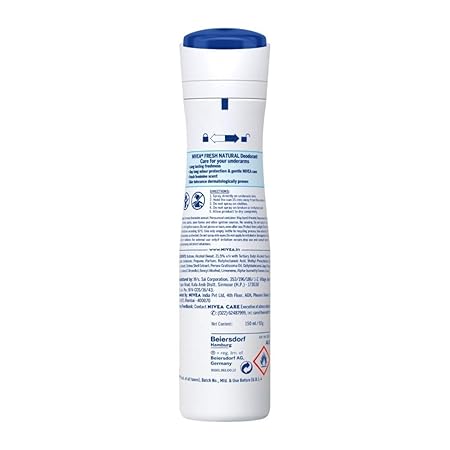Picture of NIVEA Women Fresh Natural Deodorant Spray, 150Ml
