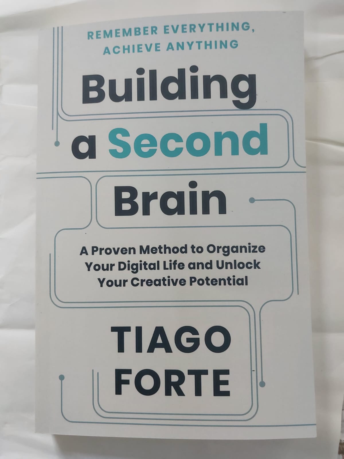 Picture of Building a Second Brain Book by Tiago Forte