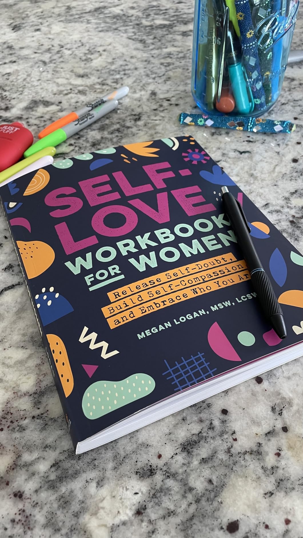 Picture of Self-Love Workbook for Women by Megan Logan - Paperback