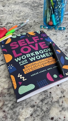 Picture of Self-Love Workbook for Women by Megan Logan - Paperback