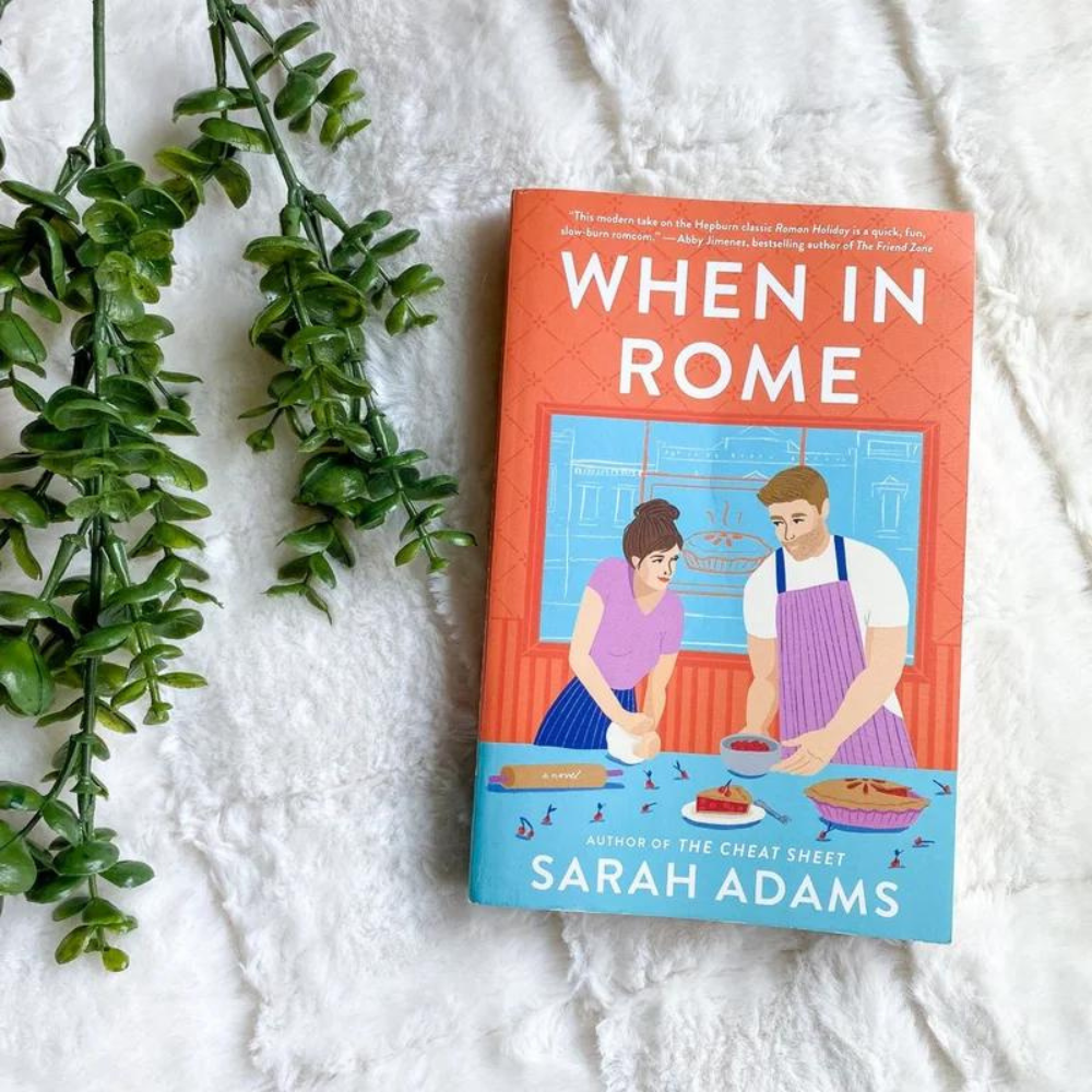 Picture of When in Rome: A Book by Sarah Adams  - Paperback
