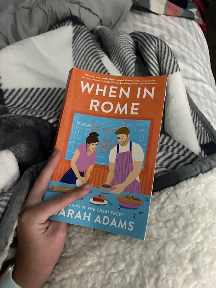 Picture of When in Rome: A Book by Sarah Adams  - Paperback