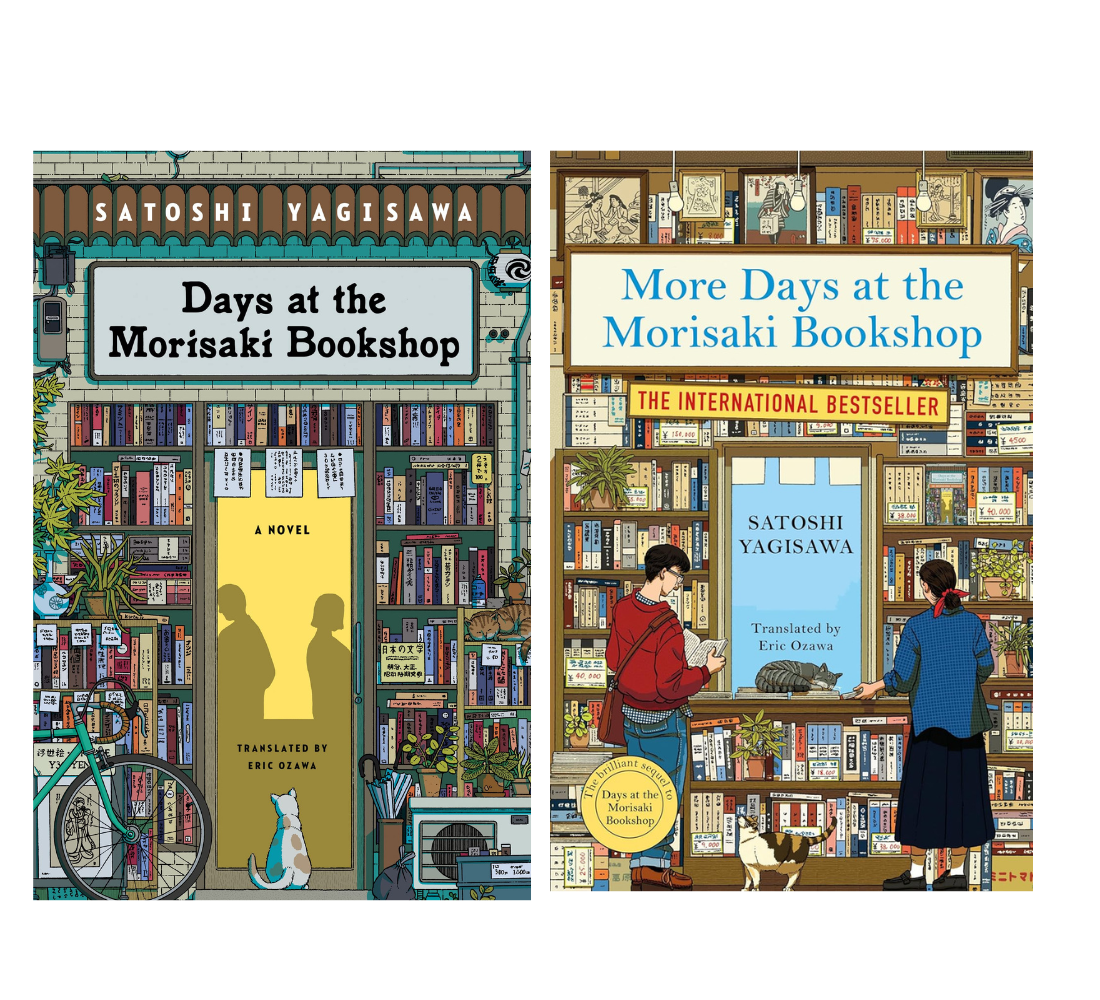 Picture of 2 Best books combo Days at the Morisaki Bookshop & More Days at the Morisaki Bookshop By Satoshi Yagisawa ( English, Paperback ) Bestseller