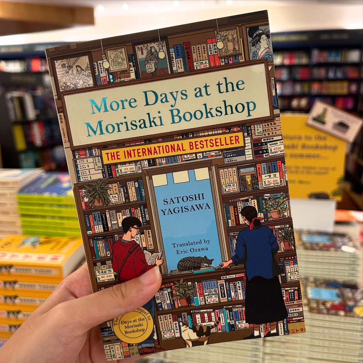 Picture of 2 Best books combo Days at the Morisaki Bookshop & More Days at the Morisaki Bookshop By Satoshi Yagisawa ( English, Paperback ) Bestseller