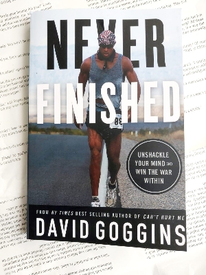 Picture of Never Finished: Unshackle Your Mind and Win the War Within by David Goggins
