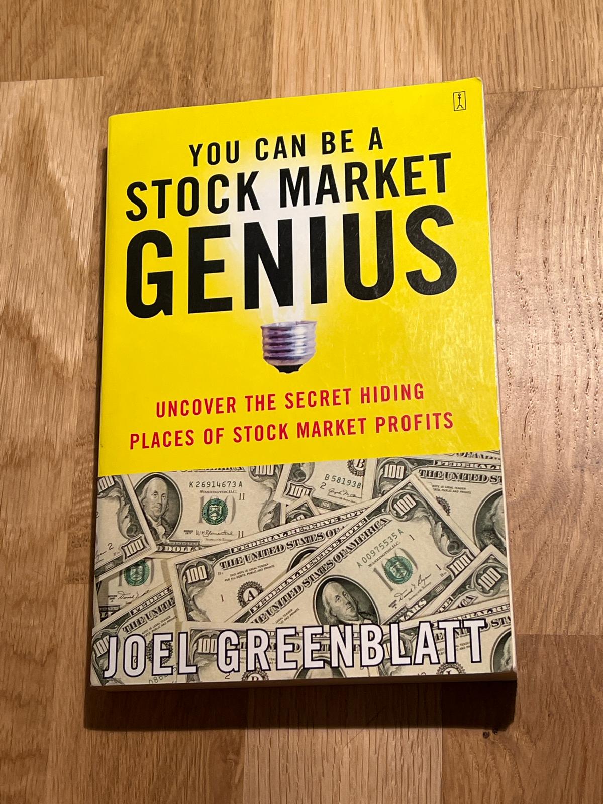 Picture of You Can Be a Stock Market Genius by Joel Greenblatt