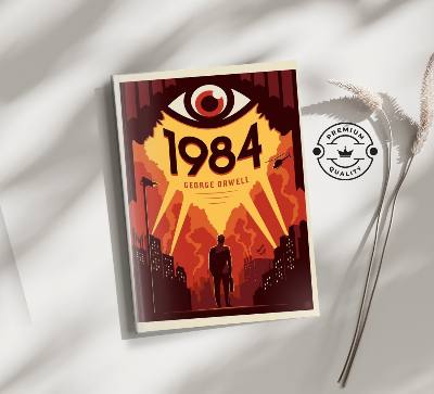 Picture of 1984 by Novel by George Orwell  (Premium Quality Paperback )