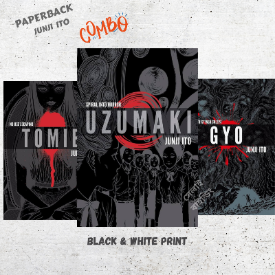 Picture of Junji Ito Collection 3 Books Bundles (Uzumaki,Tomie,Gyo) | Paperback