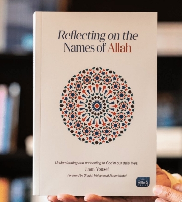 Picture of Reflecting on the Names of Allah Book by Jinan Yousef | Paperback