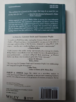 Picture of Common Stocks and Uncommon Profits and Other Writings Book by Philip Arthur Fisher (Premium Quality Paperback)