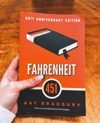 Picture of Fahrenheit 451 Novel by Ray Bradbury (Premium Quality Paperback)